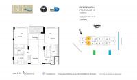 Unit PH-19 floor plan